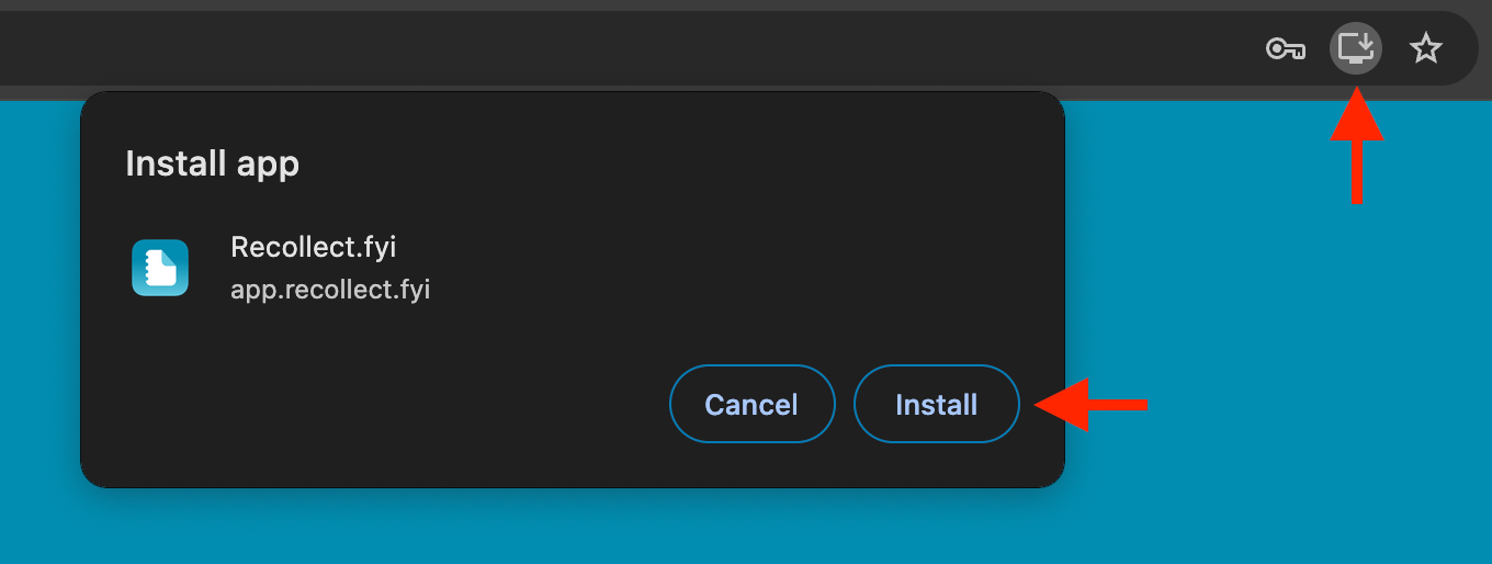 Installing PWA on Chrome